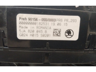 Модуль блока управления кондиционером 5JA820045B Skoda Rapid (NH)