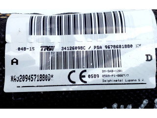 Подушка безопасности в сиденье 34126098C, 9678681880 Citroen C4 II Picasso