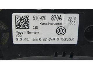 Панель приборов 510920870A, 510920870A Volkswagen Golf Sportsvan