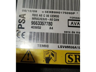 Блок подушек безопасности 9663357780, 9663357780 Citroen C2