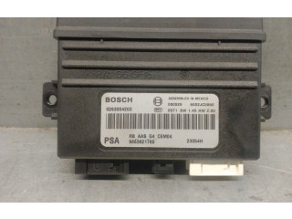 Блок управления 9663821780, 0263004203BOSCH   Citroen C5