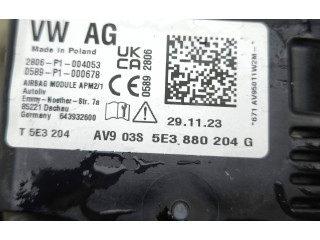 Подушка безопасности пассажира 5E3880204G, 5E3204   Skoda Octavia Mk4