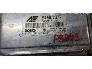 Блок управления двигателем Блок управления 0281010629, 038906019FA Ford Galaxy