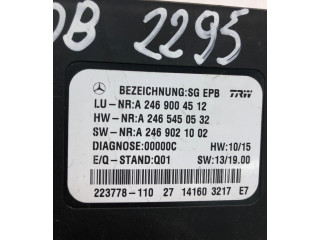 Блок управления A2469004512 Mercedes-Benz A W176
