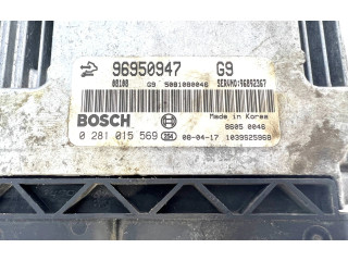 Řídící jednotka 0281015569, 96950947 Chevrolet Captiva 2008