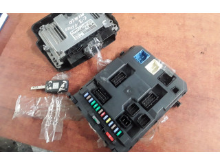 Комплект блоков управления 0281019819, 9666952080   Citroen C3 Picasso