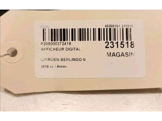 Дисплей 9830426480 Citroen Berlingo