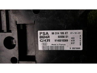 Блок управления климат-контролем 96314105XT, 9140010369 Citroen Xsara Picasso