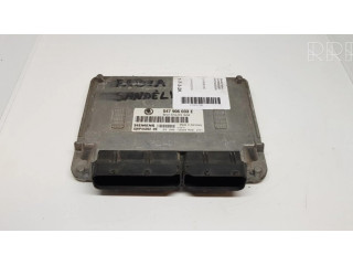 Блок управления двигателя 047906033E Volkswagen Polo
