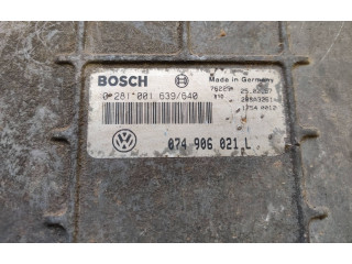 Блок управления двигателя 074906021L, 0281001639   Volkswagen Transporter - Caravelle T4