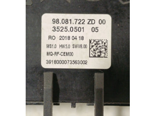 Блок управления кондиционера воздуха / климата/ печки (в салоне) 98081722ZD, 35250501   Peugeot Expert