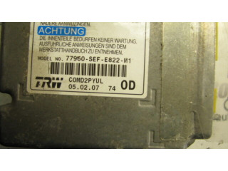 Блок подушек безопасности 77960SEFE822M1   Honda Accord