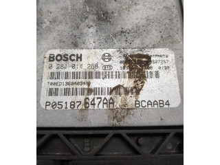 Řídící jednotka 0281014268, T00ED1368A0349   Dodge Caliber 2010