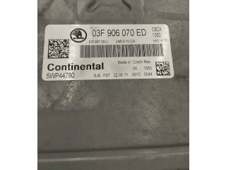 Блок управления двигателя 03F906070ED, 03F907309L Skoda Fabia Mk2 (5J)