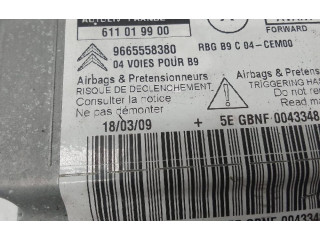Блок подушек безопасности 9665558380 Citroen Berlingo