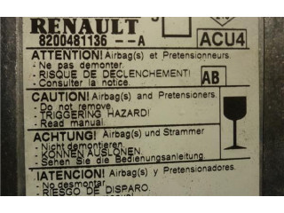Блок подушек безопасности 603989700, 8200481136A Renault Scenic II - Grand scenic II