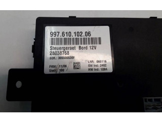 Блок комфорта 99761010206, 28038768 Porsche Boxster 987