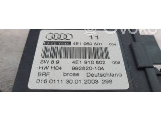 Передний двигатель механизма для подъема окон 4E1959801, 992820104 Audi A8 S8 D3 4E