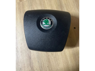 Подушка безопасности водителя 5J0880201D, 001T006ZB7A1   Skoda Fabia Mk2 (5J)