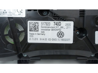 Панель приборов 517920740D, 517920740D Volkswagen Golf Sportsvan