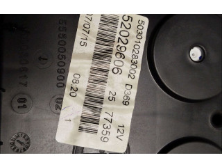 Блок управления спидометра 52029606   Fiat Punto (199)