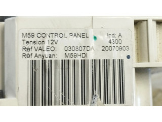 Блок управления климат-контролем 030807DA, 20070903   Citroen Berlingo