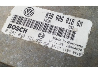 Блок управления двигателя 038906018GM, 0281010181 Skoda Octavia Mk1 (1U)