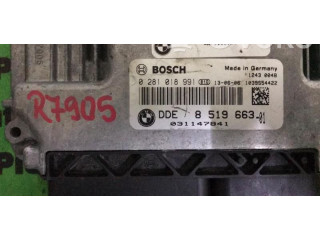 Блок управления двигателем Блок управления 0281018991, 8519663   Mini Cooper Hatch Hardtop