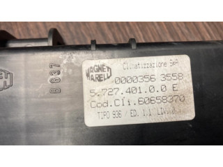 Блок управления климат-контролем 60658370, 00003563558 Alfa Romeo 166