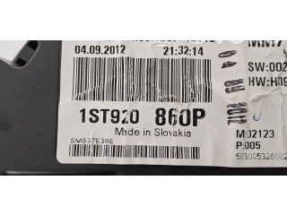Спидометр (приборный щиток) 1ST920860P, SM837E39E   Skoda Citigo