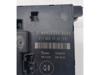 Блок управления дверью 2118201626, 356806 Mercedes-Benz E W211