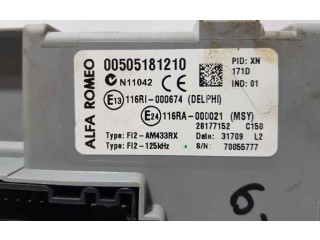 Pojistková skříňka 505181210, 28177152 Alfa Romeo Mito 2011