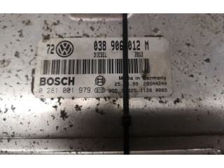 Блок управления двигателя 038906012M, 0281001979 Volkswagen Polo
