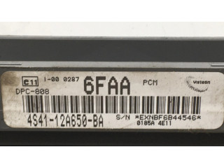 Блок управления двигателя 4S4112A650BA, 0185A4E11   Ford Focus