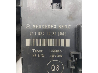 Блок управления дверью 2118201526, 356805   Mercedes-Benz E W211
