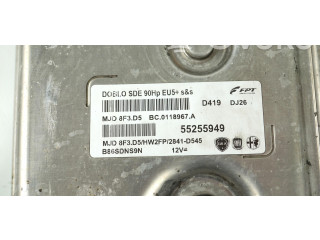 Блок управления двигателем Блок управления 55255949   Opel Combo D