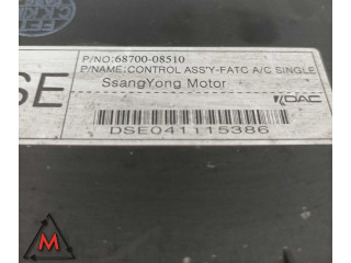 Блок управления климат-контролем 68700, 08510   SsangYong Rexton