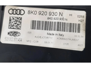 Спидометр (приборный щиток) 8K0920930N, 8K0920930N   Audi A4 S4 B8 8K