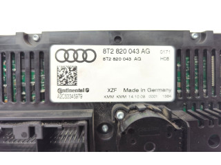 Блок управления климат-контролем 8T2820043AG Audi A4 Allroad B8
