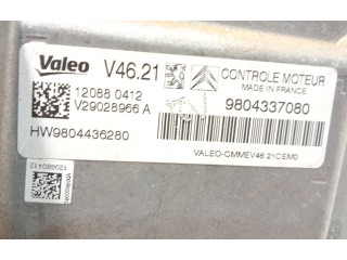 Рулевая рейка  Блок управления двигателя 9804337080, 9804336280   Citroen C-Elysée 2012 -  года