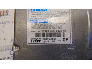 Блок подушек безопасности 77960SEGE822M1 Honda Accord