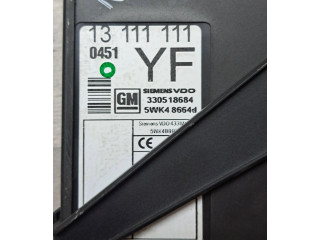 Блок комфорта 330518684, 5WK48664   Opel Meriva A   