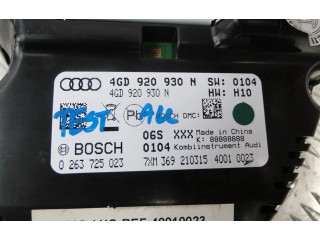 Přístrojová deska Audi A6 C7 2023 4G0920930N, 4G0920930N