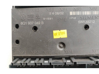 Комфортный модуль 6Q1937049B, 5WK48212 Skoda Fabia Mk1 (6Y)