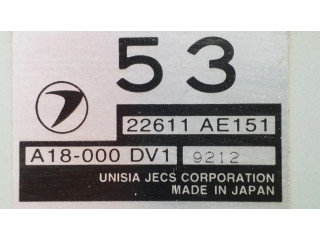 Комплект блоков управления 22611AE151, A18000DV1 Subaru Outback