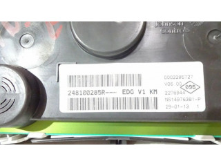Панель приборов 248100285R Dacia Dokker