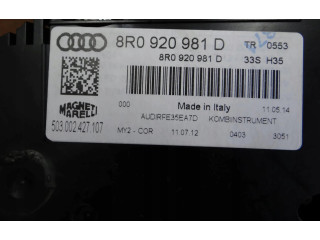 Панель приборов 8R0920981D Audi Q5 SQ5