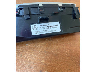 Блок управления климат-контролем A2059054415, A2C1600160101   Mercedes-Benz GLC X253 C253