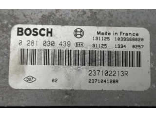 Блок управления двигателя 237102213R, 0281030439 Dacia Dokker