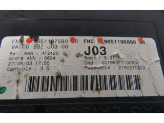 Блок комфорта 9651196880, 9651197580   Citroen C5   